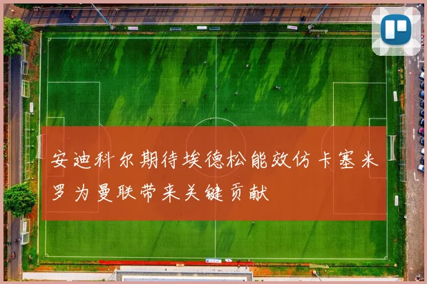 安迪科尔期待埃德松能效仿卡塞米罗为曼联带来关键贡献